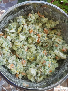 عکسی از دستور سالاد الویه روسی +مدال جدید سرآشپزطلایی