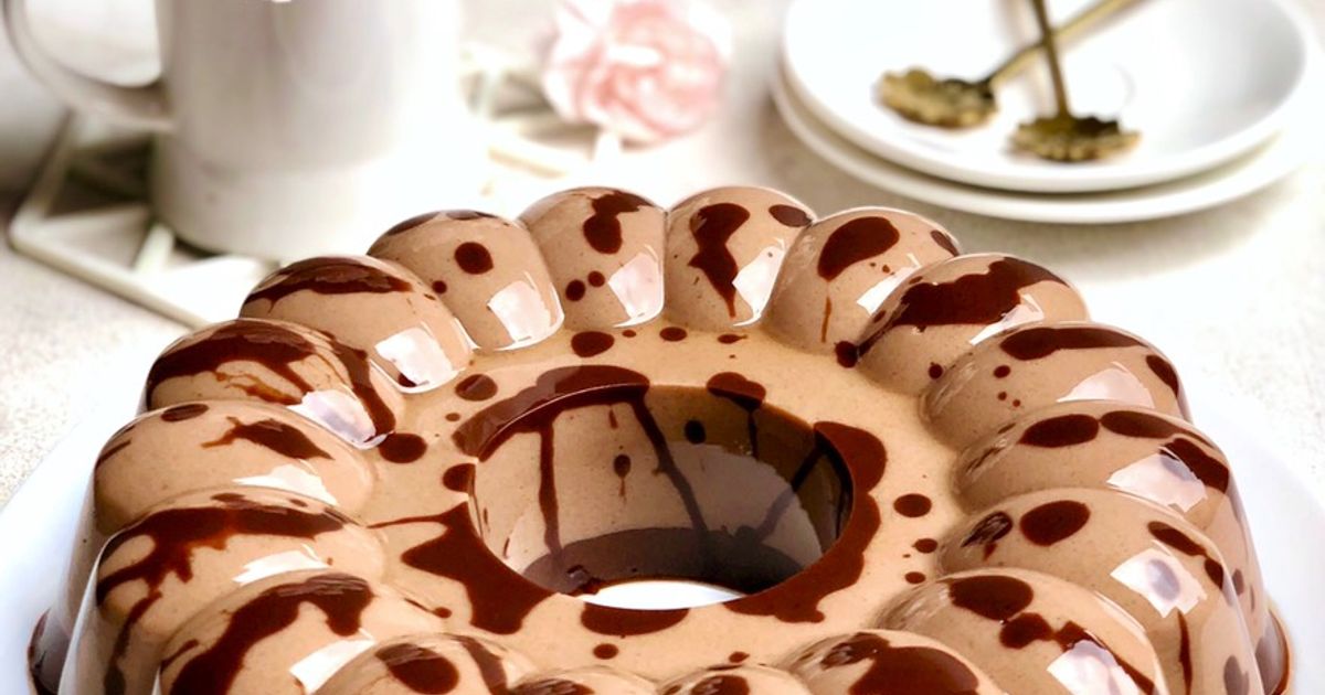 Resep Chocolate Marble Pudding oleh silvia novi - Cookpad