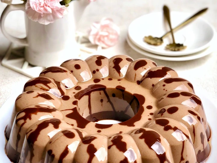 Cara Gampang Membuat Resep Chocolate Marble Pudding yang  Bikin Ketagihan Anti Ribet, Menggugah Selera