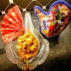 A picture of Chicken Kosha Masalah.