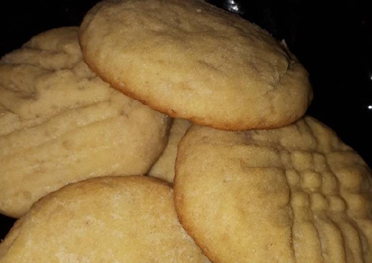 Recipe of Favorite Eggless Vanilla butter cookies