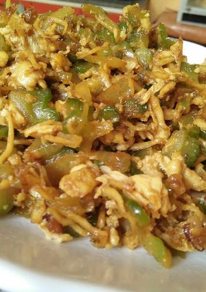 Foto resep Tumis pare teri medan