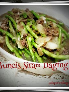 Foto resep Buncis Siram Daging