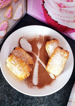 Une photo de Feuilletés aux kinders