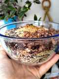 Granola al miglio e cioccolato
