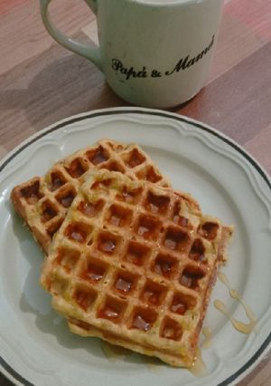Foto resep Banana Oatmeal Waffle