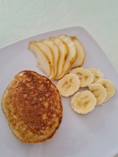Una foto de Desayuno rico y sano para empezar el día!