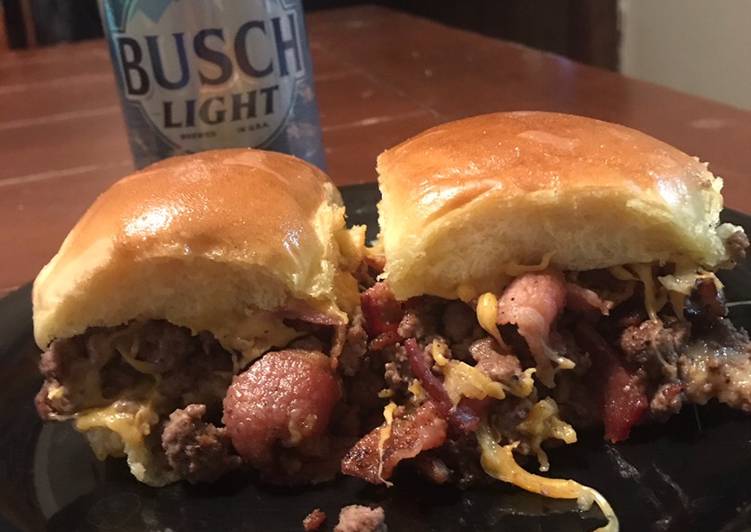 Simple Way to Make Ultimate T’s Bacon Cheeseburger Sliders