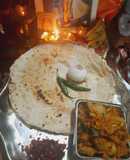 झुणका भाकरी(Zunka Bhakri Recipe In Marathi)