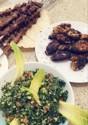 صورة لوصفة تبولة 🍅🥒