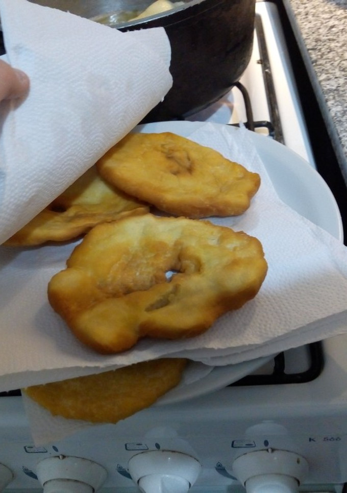 Una foto de Tortas fritas fáciles 😋