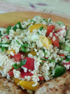 Bulgur saláta recept fotója