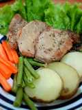 Tuna Steak Saus Lemon Butter Garlic