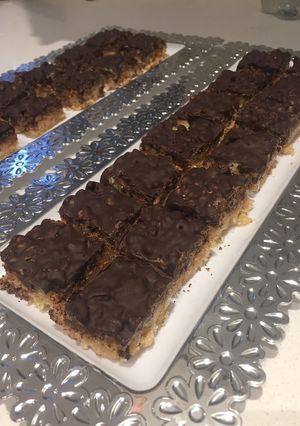 Una foto de Turrón de arroz vegano