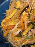 Harusame salad (insalata con vermicelli di soia)