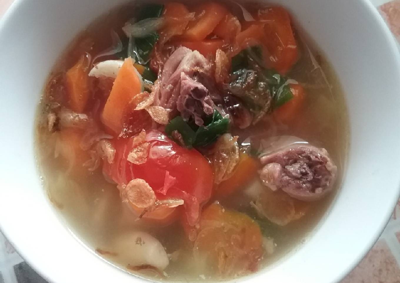 Sup Tulang Dada Ayam