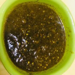 A picture of Brinjal gravy.