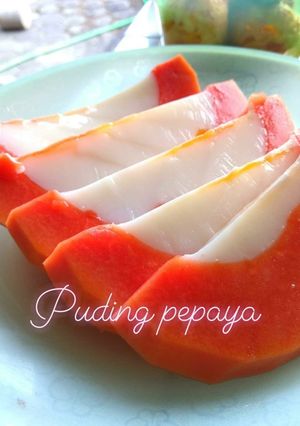 Foto resep Pudding pepaya