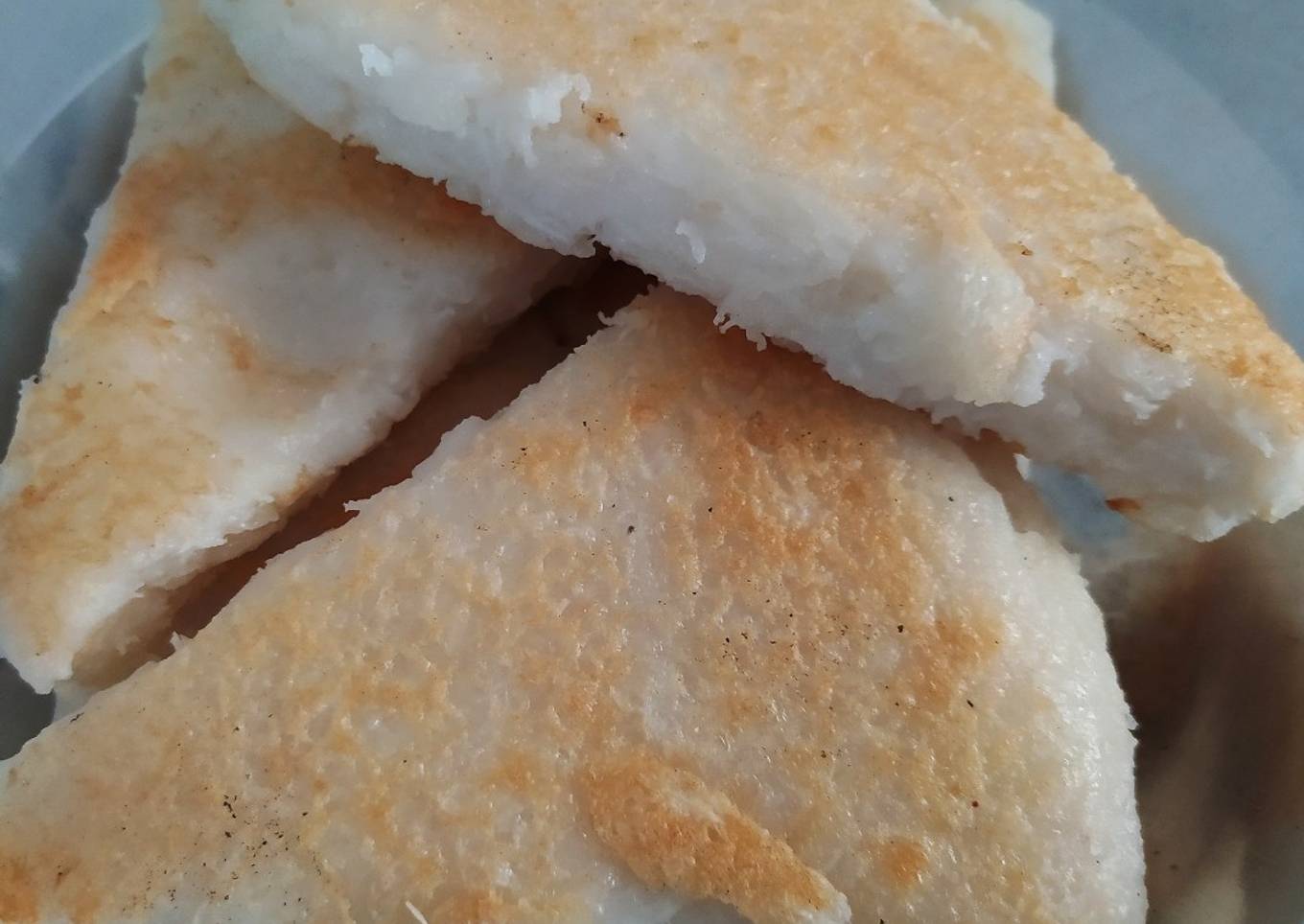 Bandros/ Kue Pancong tanpa cetakan