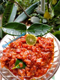 Foto resep 37) Sambal jeruk limau pelengkap rawon💋