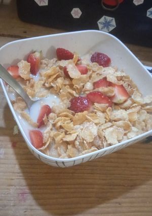 Una foto de Leche de soya casera