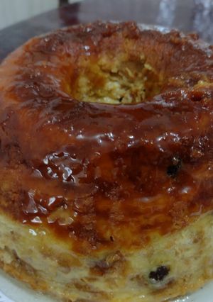 Una foto de Budín de pan