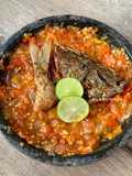 Ikan Baronang Goreng Simple