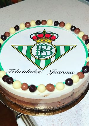 Una foto de Tarta 3 chocolates