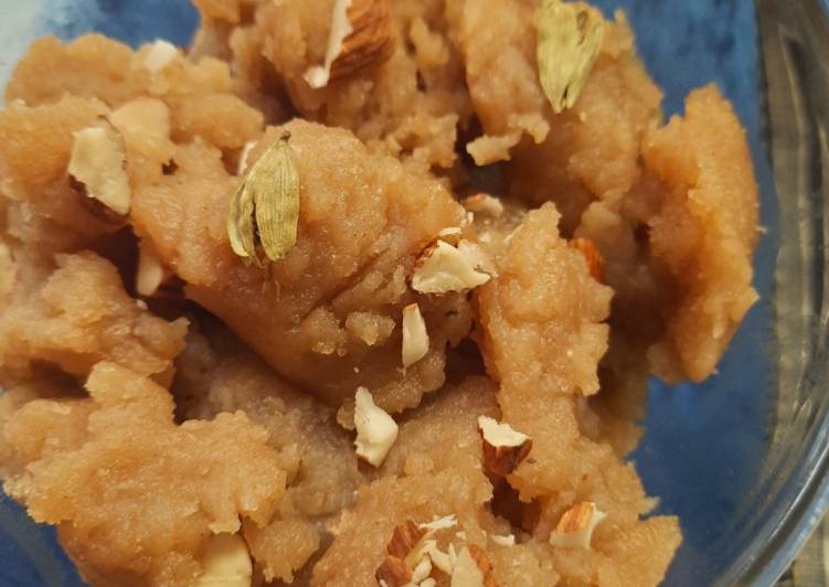 Wheat flour Halwa