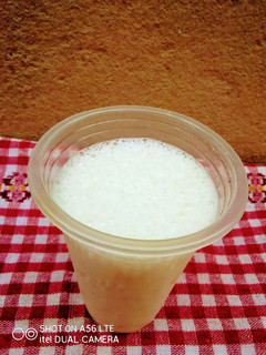 A picture of Applegrape Yoghurt Smoothie.