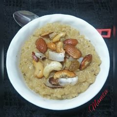 A picture of Bellamy Paramanam.(jaggery Rice) Dussehra special.