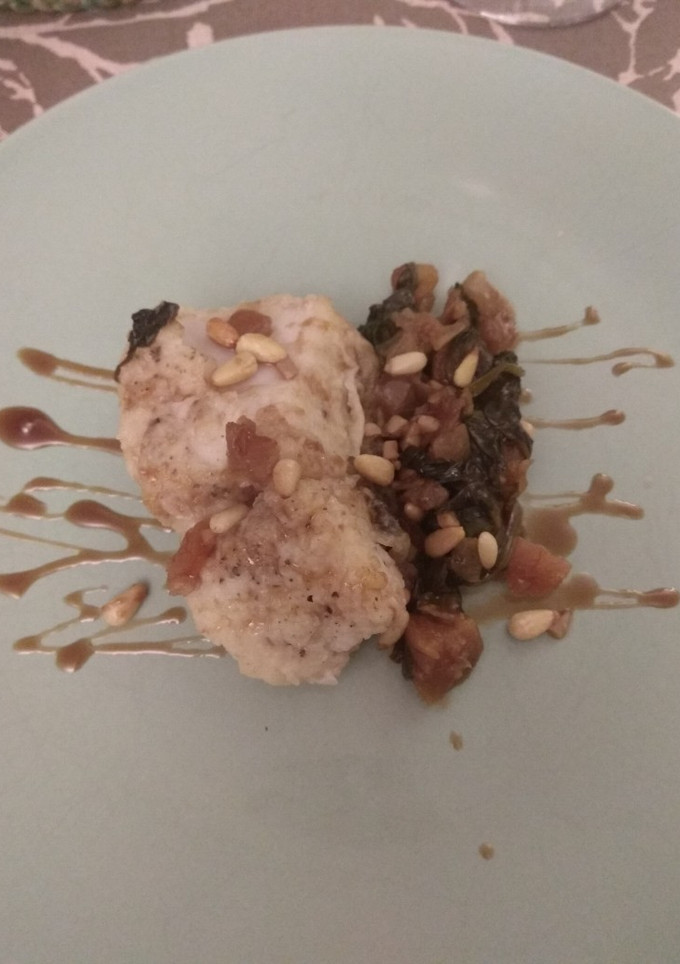 Una foto de Bacalao a la manresana
