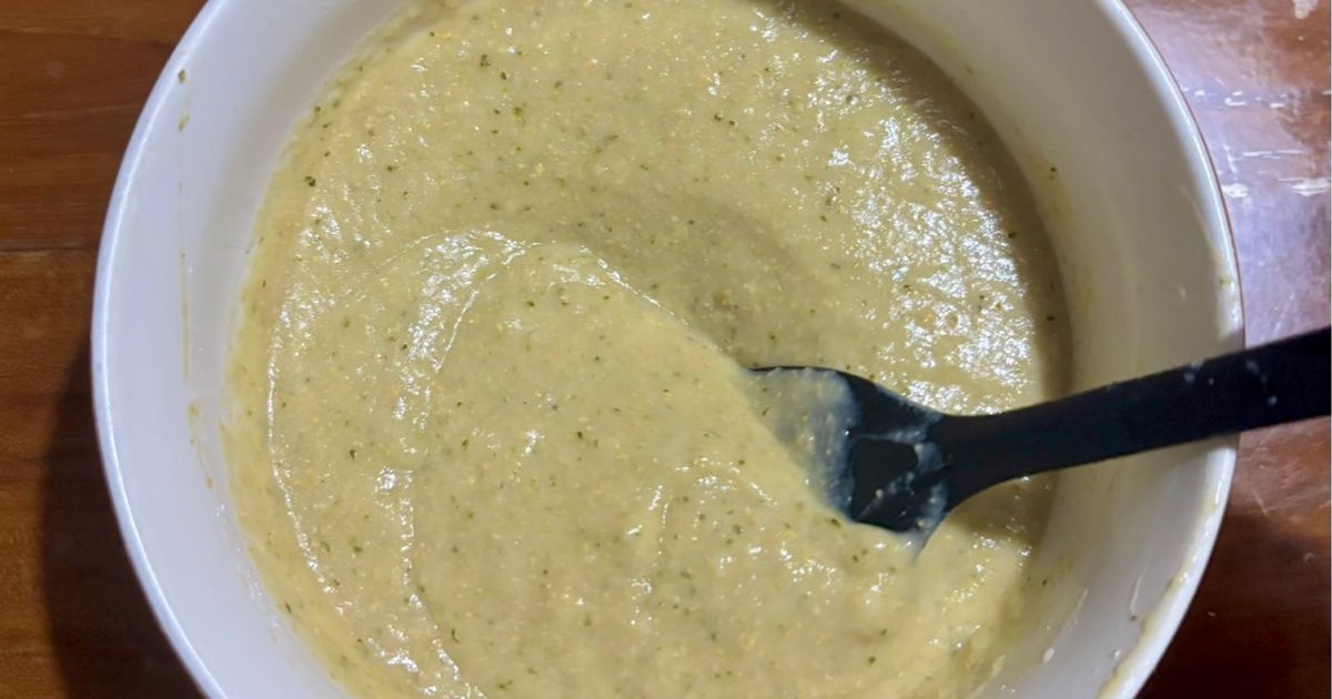 Puree Scrambled Egg Cheese Broccoli