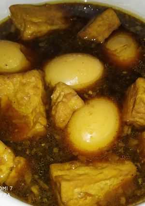 Foto resep Semur telur tahu