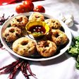 Savoury donuts from leftover rice