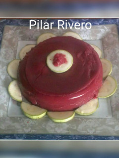 Foto principal de Tarta de verduras "red velvet"