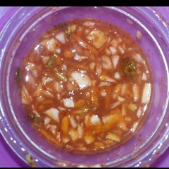 A picture of Hot Dip Sauce.