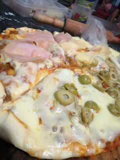 Una foto de Pizza casera fácil