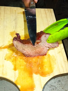 Una foto de Asado del carnicero a la espada
