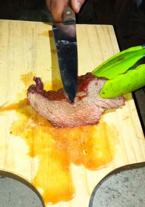 Una foto de Asado del carnicero a la espada