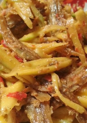 Foto resep Sambal teri mangga