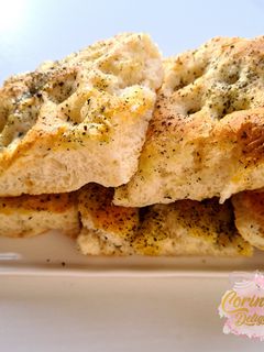 O poză a rețetei Focaccia genoveza.