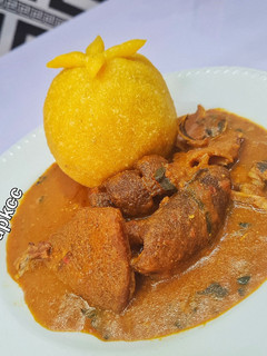 A picture of Ogbono soup.