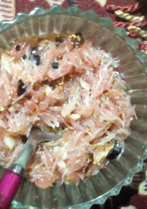 জাম্বুরা মাখা রেসিপির প্রধান ছবি