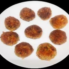 Sago cutlet A picture of Sago cutlet.
