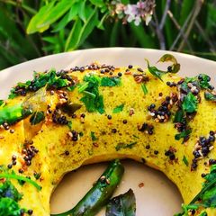 A picture of Soft & Spongy Instant Dhokla.