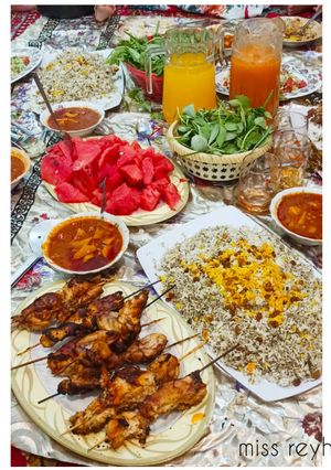 عکسی از دستور جوجه کبابی