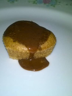 Una foto de Glasé de chocolate con cacao en polvo