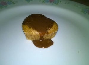 Una foto de Glasé de chocolate con cacao en polvo