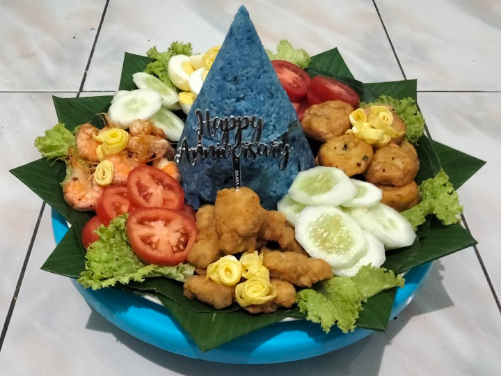 Resep Tumpeng Nasi Liwet Telang yang Lezat